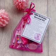 18th Birthday Survival Kit-An excellent alternative to a card