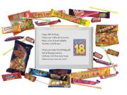 18th Birthday Sweet box-Filled with retro and modern sweets