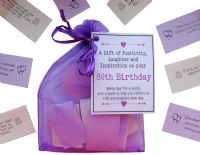 80th Birthday Quotes Gift of Positivity, Laughter and Inspiration