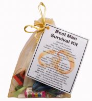 Best Man Survival Kit Gift - great sentimental fun gift -