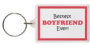 Funny Keyring - Bestest BOYFRIEND Ever!