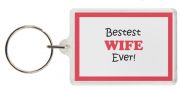 Funny Keyring - Bestest WIFE Ever!
