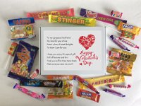 Boyfriend Valentines Day Sweet Box - Great Valentine's Day Gift!