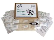 Deluxe Cheese Making Kit including Digital Thermometer and 6 cheese recipes - Make your own Mozzarella, Ricotta, Paneer, Goat Cheese, Cottage Cheese and Mascarpone