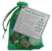 Exam Survival Kit - great novelty gift for any exam - e.g. GSCE, A-Levels, University Exams, Professional Exams