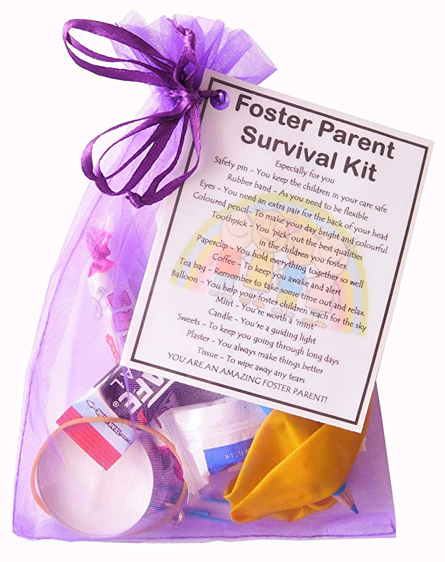 Foster Parent Survival Kit Novelty Gift For A Foster Parent Foster Mum Foster Dad Fostering 