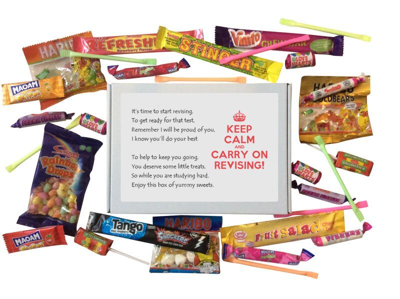 Good Luck in Exams Sweet Box gift - The best way to say Good Luck