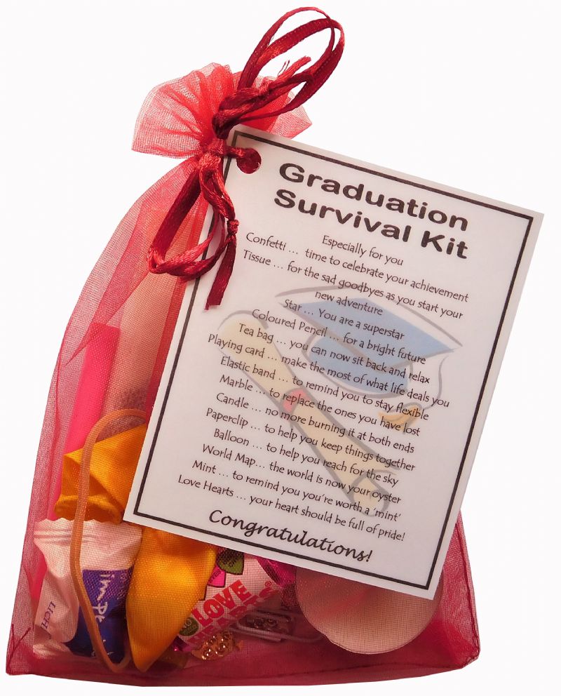 Graduation Survival Kit Great Novelty Graduation T Keepsake 2903