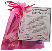 Grandma's Survival Kit Gift - Great present for Birthday, Christmas or just because...