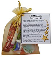 HR Manager Survival Kit Gift  - New job, work gift, Secret santa gift for HR manager, Human Resources Manager