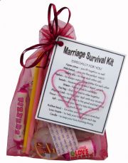 Marriage Survival Kit-Perfect wedding gift for newlyweds