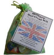 MILITARY / NAVY / ARMY / RAF Novelty Survival Kit Gift - MILITARY