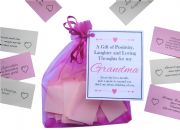Nan Handmade Grandma Gift Quotes of Positivity, Laughter and Loving Thoughts