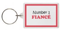 Funny Keyring - Number 1 FIANCÃ‰