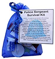 Police Sergeant Survival Kit Gift  - Funny Police Sergeant Gifts, Police Sergeant Secret Santa