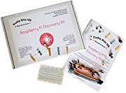 Raspberry Pi Discovery Kit - Includes 13 Projects / Tutorials, 32 Components, Solderless Circuit board, 42 page booklet. Raspberry Pi Starter Kit, Raspberry Pi Electronics Kit, RPi