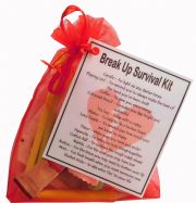 SMILE GIFTS UK Break-Up Survival Kit Gift - Small Novelty gift for a break up, cheer up gift, divorce gift
