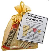 SMILE GIFTS UK Novelty Hangover Survival Kit Gift - Party favour, birthday hangover gift, beer gift, drinking gift, stocking filler, secret santa, novelty hangover gift