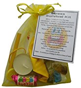 Stress Survival Kit Gift - Great mini novelty gift to cheer up a stresses friend or loved one
