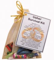 Usher Survival Kit Gift - great sentimental fun gift -