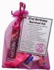 21st Birthday Survival Kit-An excellent alternative to a card