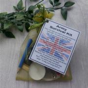 Army Wife Survival Kit - Novelty Gift for Army Wife Gift