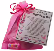 Auntie Survival Kit-Great present for Birthday, Christmas or just because?