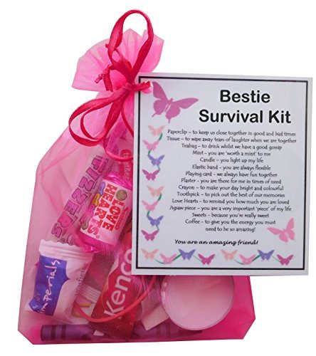 Bestie Survival Kit Gift - Ideal birthday gift for Bestie, Bestie ...