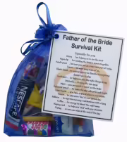 Father of the Bride Survival Kit  - Fun novelty gift