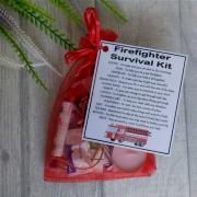 Firefighter Survival Kit Gift  - fireman gift, firefighter gift, fireman gift for new firefighter, secret santa fireman