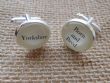 Gun Metal Handcrafted "Yorkshire Born and Bred" Cufflinks - Fun Christmas gift for him, Yorkshireman gift for him Gun Metal Handcrafted "Yorkshire Born and Bred" Cufflinks - Fun Christmas gift for him, Yorkshireman gift for him