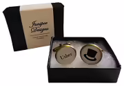 Handcrafted Usher Cuff links - Excellent Usher gift, wedding day cufflinks