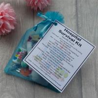 Hospital Survival Kit Gift - Small novelty good luck / get well soon gift