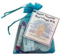 New Home Survival Kit Homewarming Gift - An excellent alternative to a card