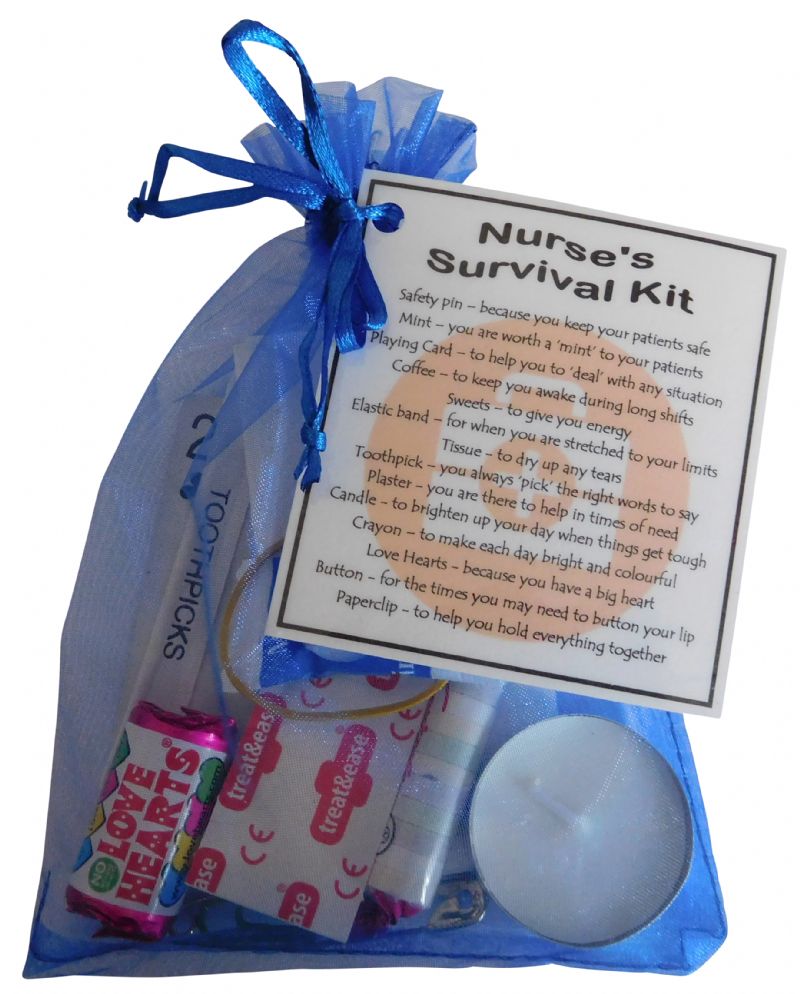 Nurse's Survival Kit - A great gift to thank your nurse