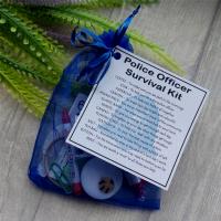 Novelty Police Officer Survival Kit Gift  - policeman gift, policewoman gift, police gift for new police officer, secret santa police