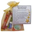 Receptionist Survival Kit Gift  - New job, Secret santa gift for receptionist