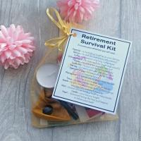 Retirement Survival Kit Gift-A great alternative to a card