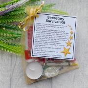 Secretary Survival Kit Gift  - New job, PA gift, Secret santa office gift for colleague